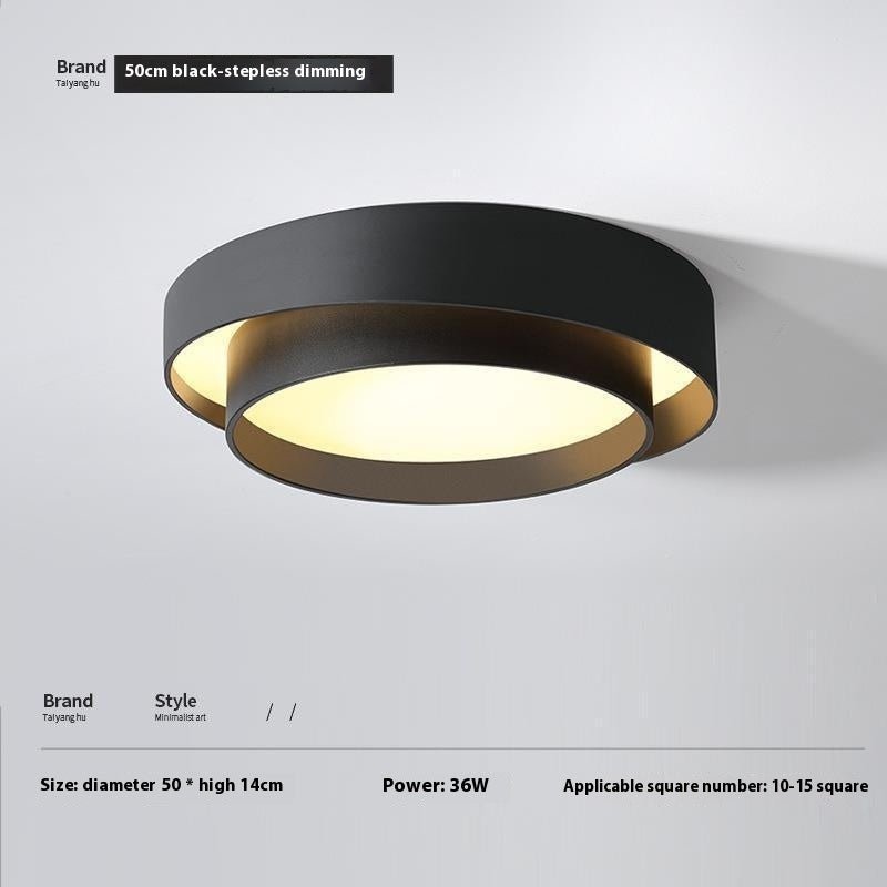 Led Ceiling Lamp Minimalist Creative Bedroom Light - Hearth & Lume