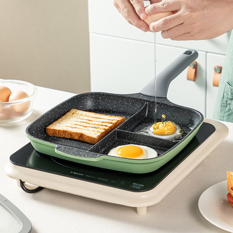 Bamboo Bluestone Breakfast Omelette Pan Induction Cooker Universal - Hearth & Lume