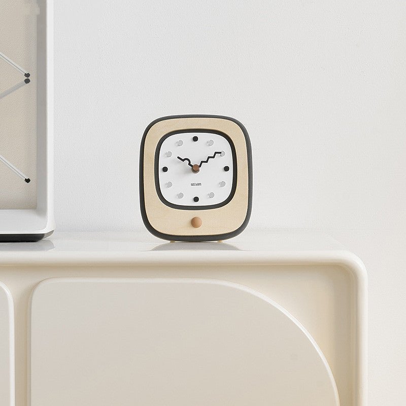 Mandelda Modern Minimalist Creative Clock Home Office Desk Decoration - Hearth & Lume