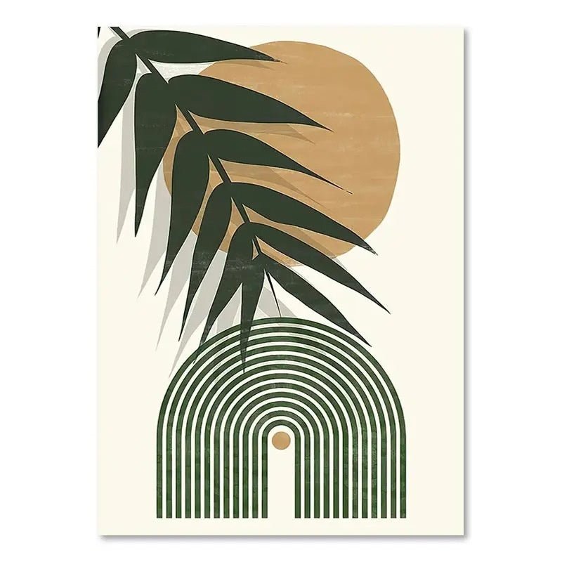 Green Plant Decorative Painting - Hearth & Lume