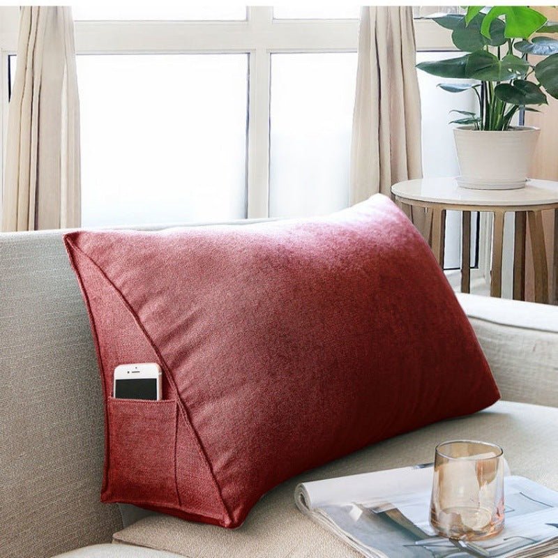 Fashion Personality Triangle Long Waist Cushion Tatami - Hearth & Lume