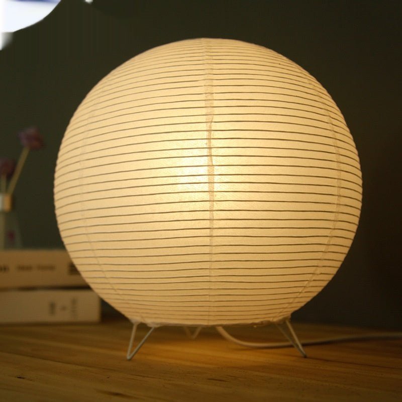 Modern Creative Personality Paper Lantern Table Lamp Bedside Small Night Lamp - Hearth & Lume
