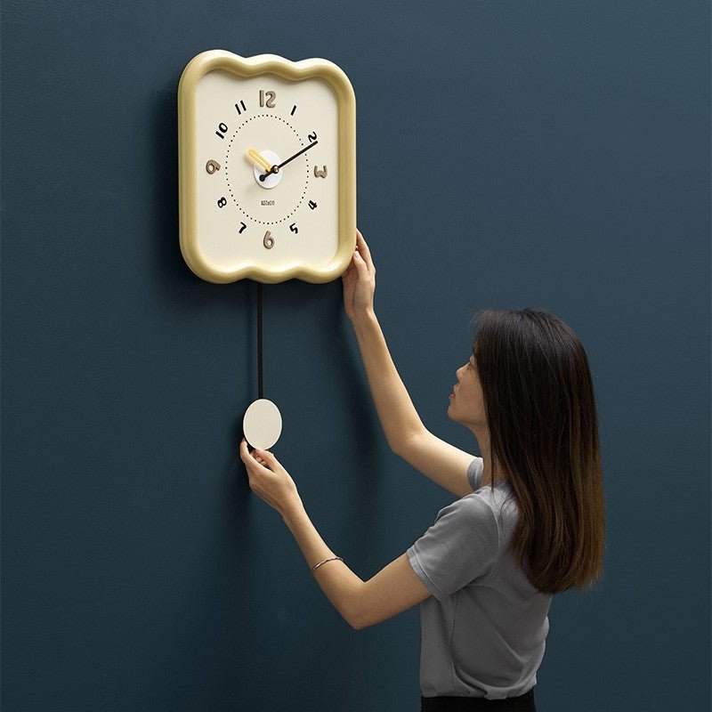 Home Decoration Punch - free Modern Minimalist Wall Clock - Hearth & Lume