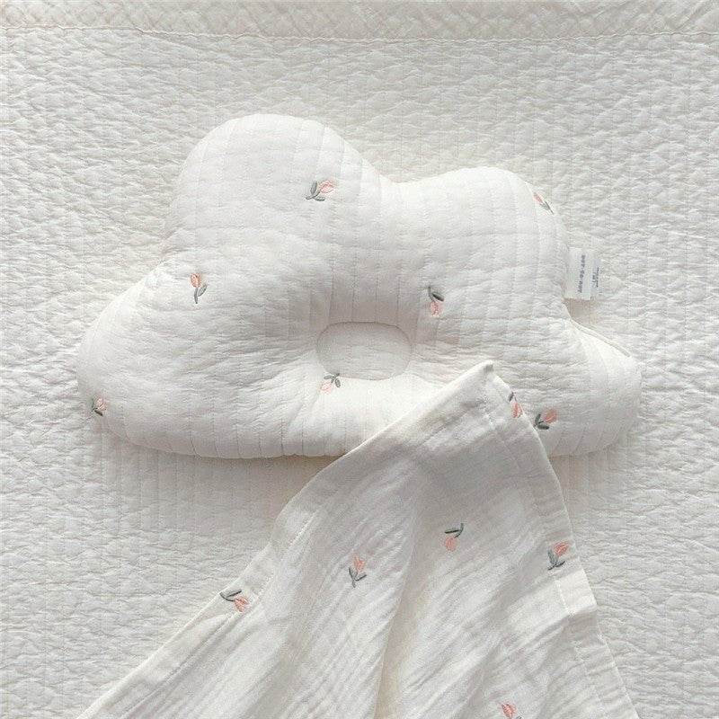 Baby Shape Pillow Anti - deviation Head Breathable Sweat Absorbing Four Seasons Universal - Hearth & Lume