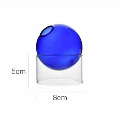 Creative Colorful Spherical Glass Vase Decoration - Hearth & Lume
