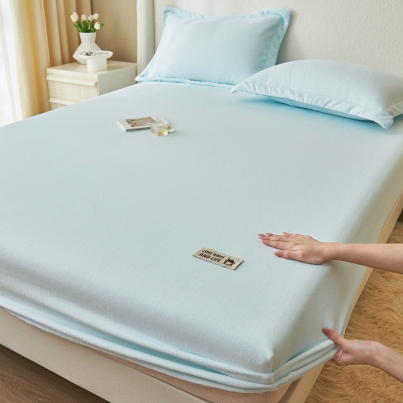 Fitted Sheet Fleece - lined Bedspread - Hearth & Lume