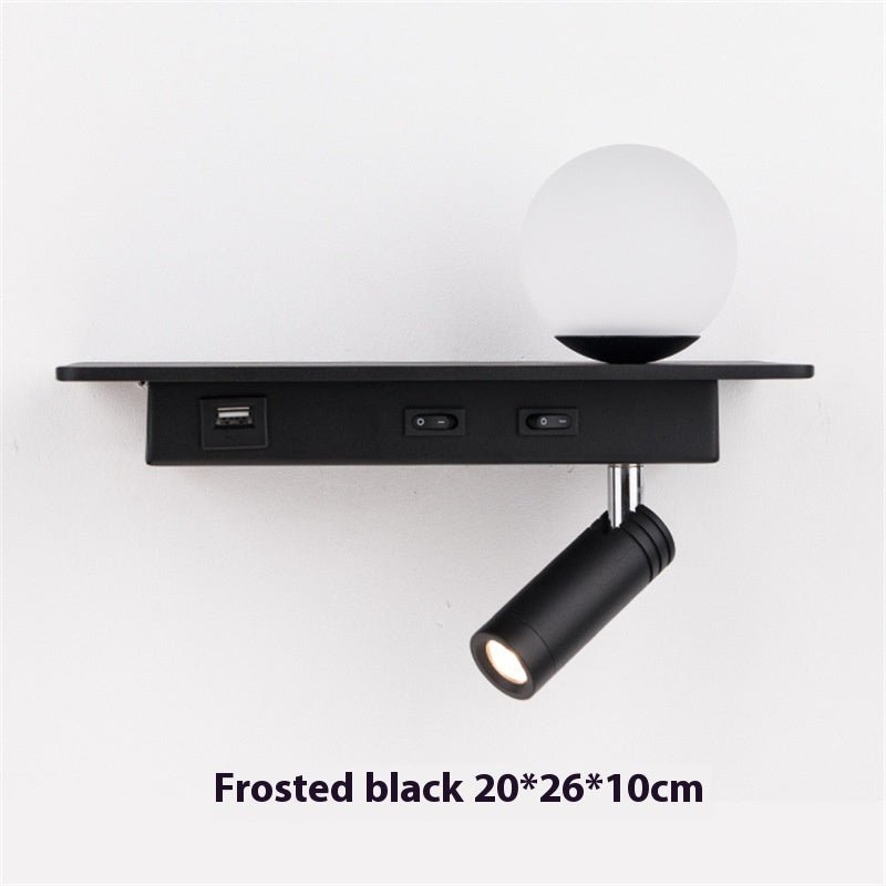 Modern Minimalist Bedroom Wall Lamp Corridor Aisle LED Light - Hearth & Lume