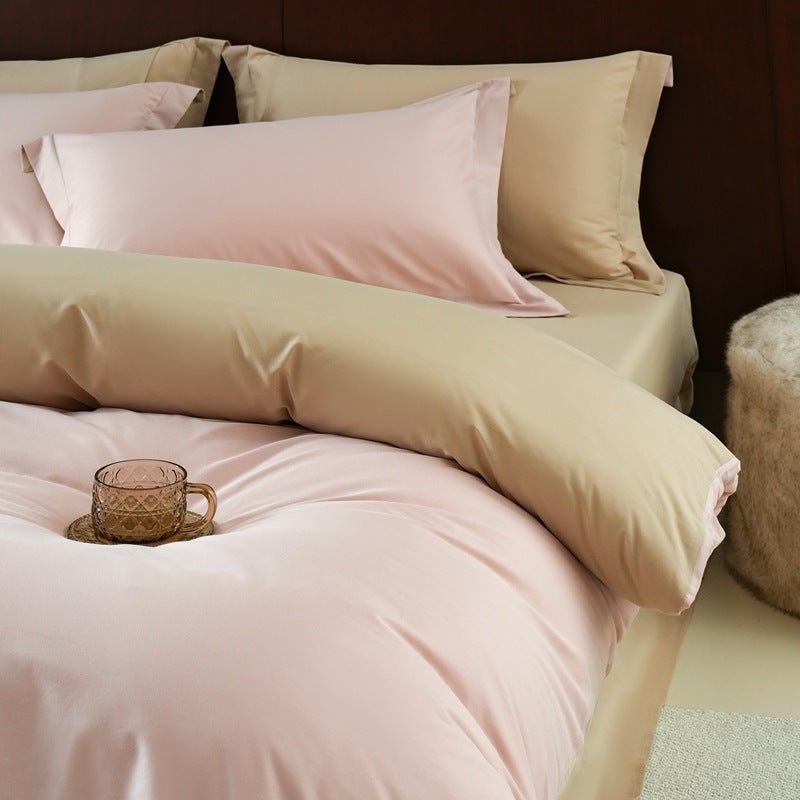 High - end Thickening Brushed Cotton Four - piece Cotton Set - Hearth & Lume