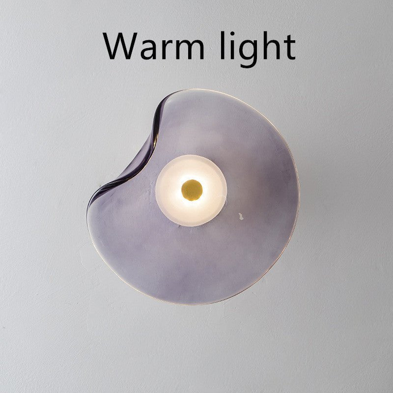 Bedroom Bedside Decoration Round Wall Lamp - Hearth & Lume