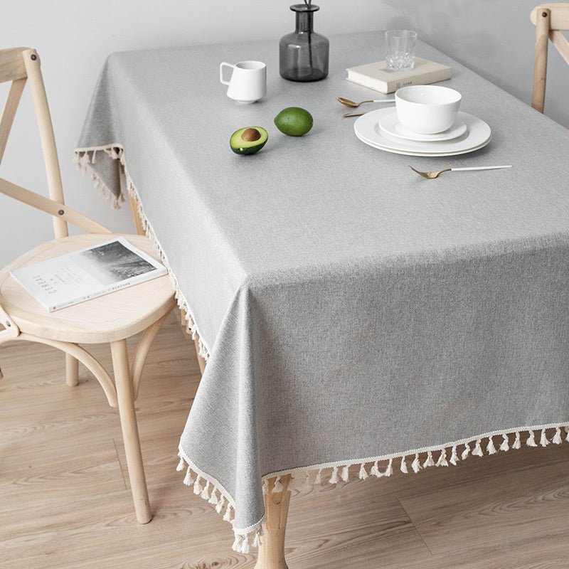 Checkered Tablecloth Rectangular Square Table Picnic Cloth - Hearth & Lume