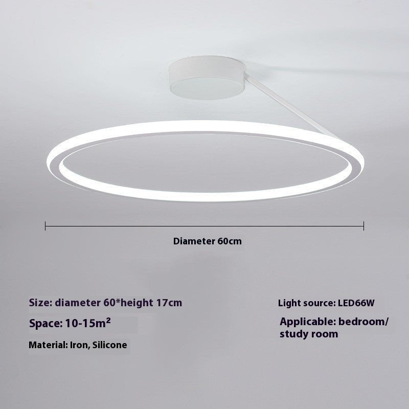 Simple Modern Led Ceiling Light Room Round Lighting - Hearth & Lume