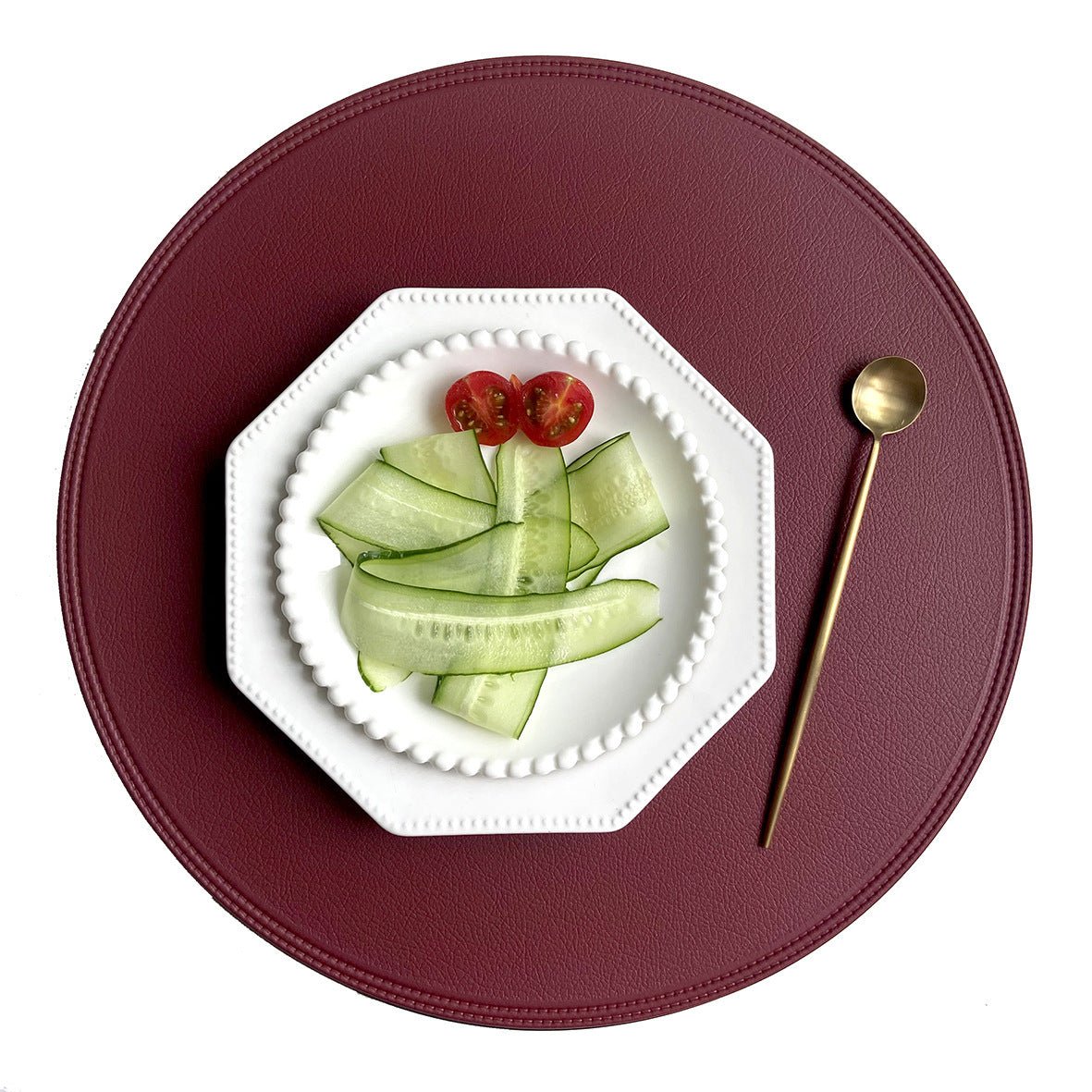 Imitation Leather Placemats, Placemats, Heat Insulation Placemats, Western Placemats - Hearth & Lume