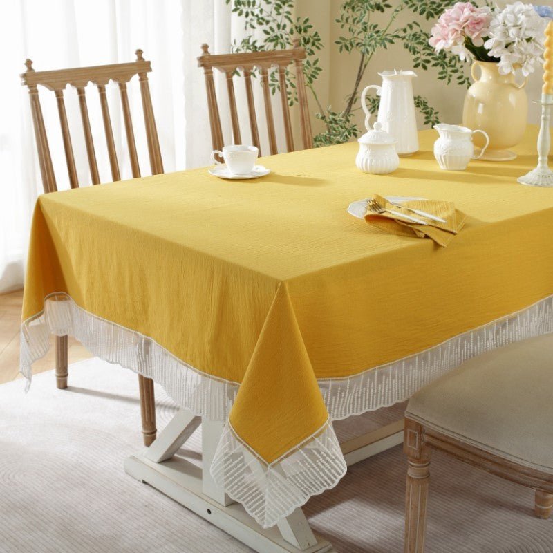 Solid Color Dormitory Tablecloth - Hearth & Lume