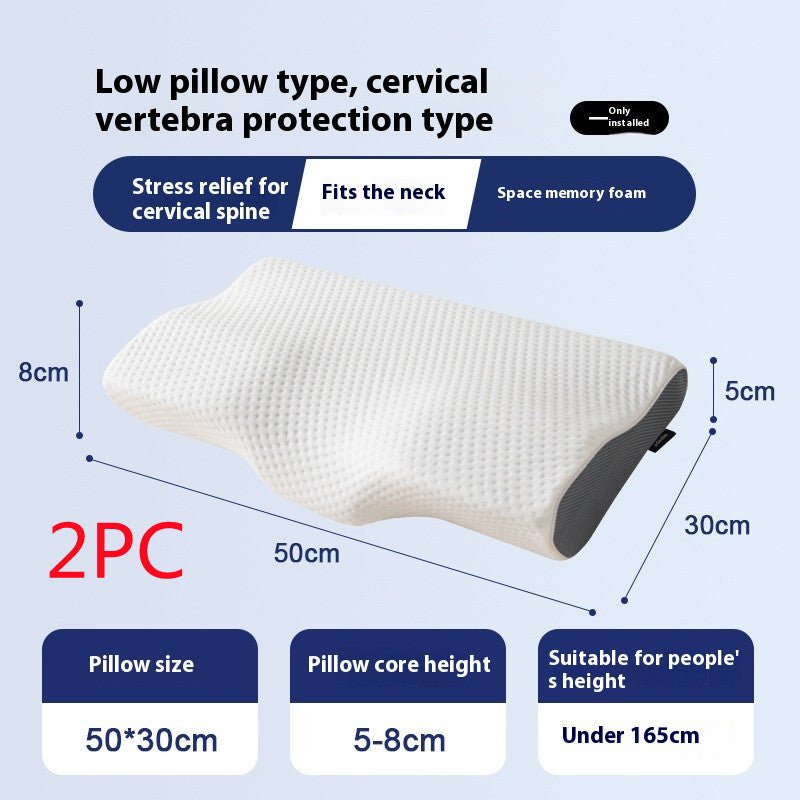 Slow Rebound Space Memory Foam Pillow Household - Hearth & Lume