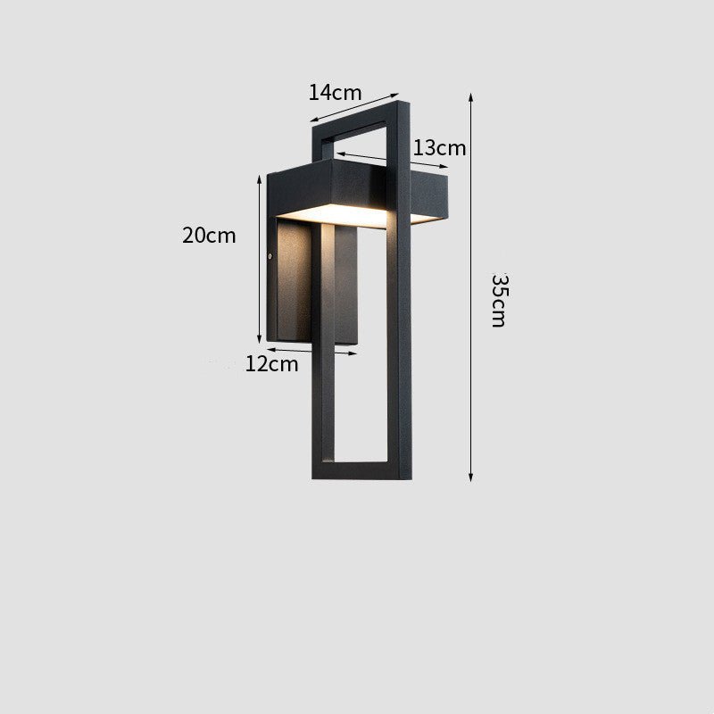 Outdoor Modern Minimalist Wall Lamp - Hearth & Lume