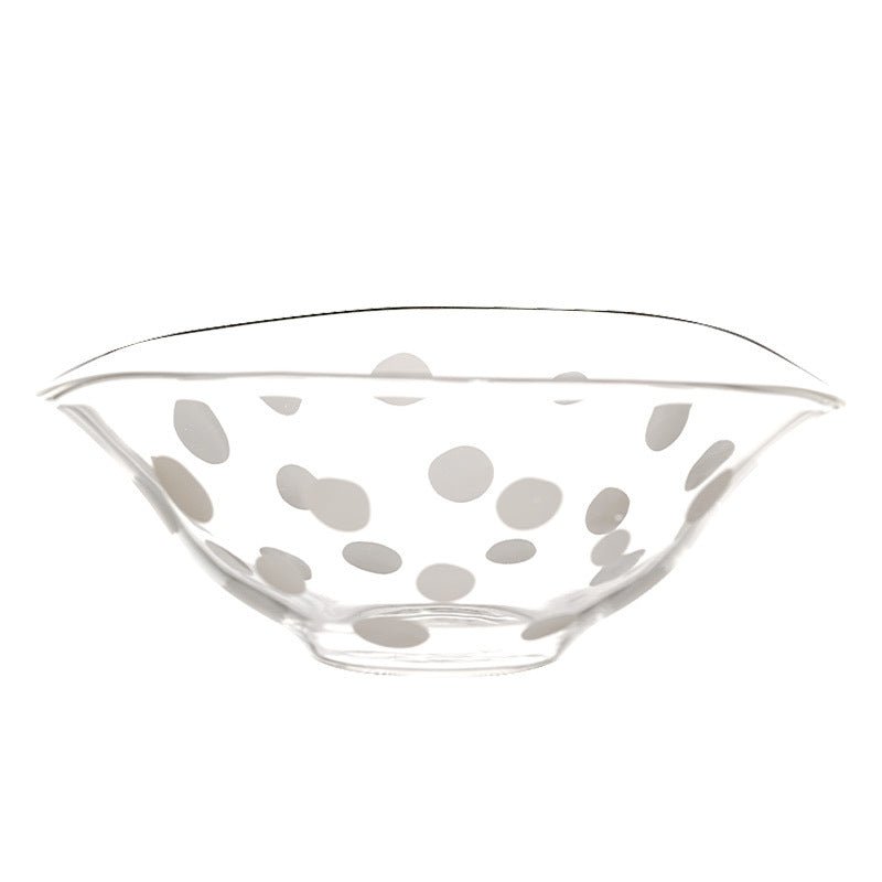 Polka Dot Applique Dessert Salad Bowl Home - Hearth & Lume