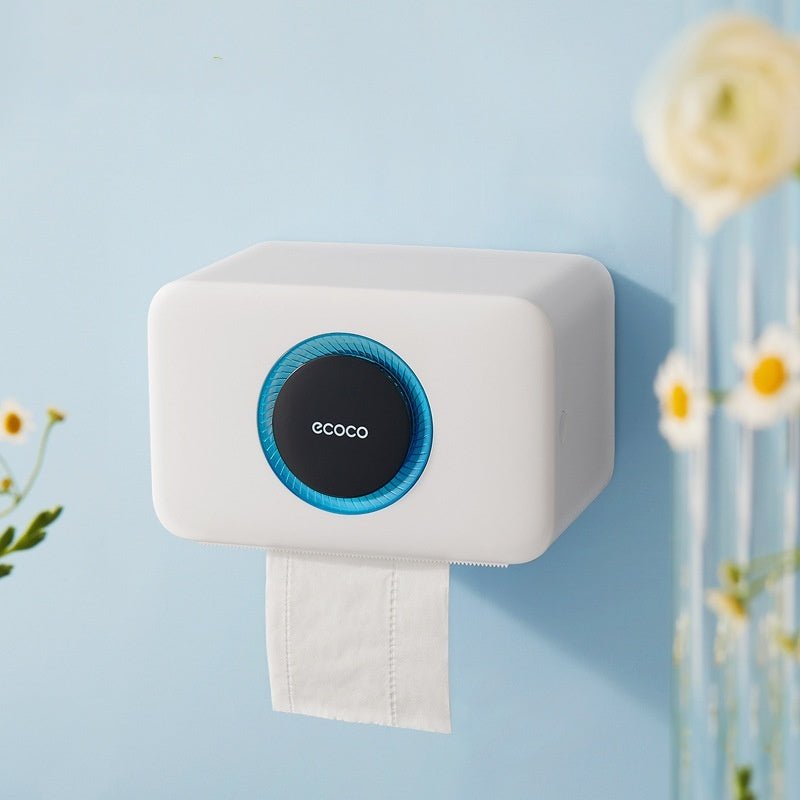 Bathroom Wall - mounted Punch - free Paper Holder - Hearth & Lume