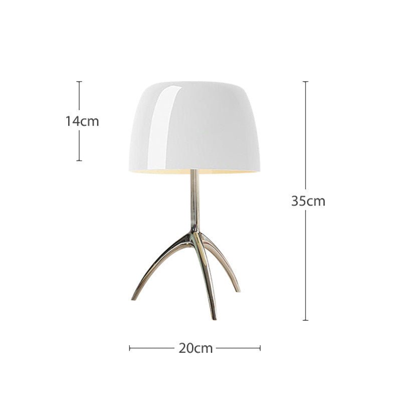 Copper Table Lamp Middle Ancient House Retro Designer Lamps - Hearth & Lume