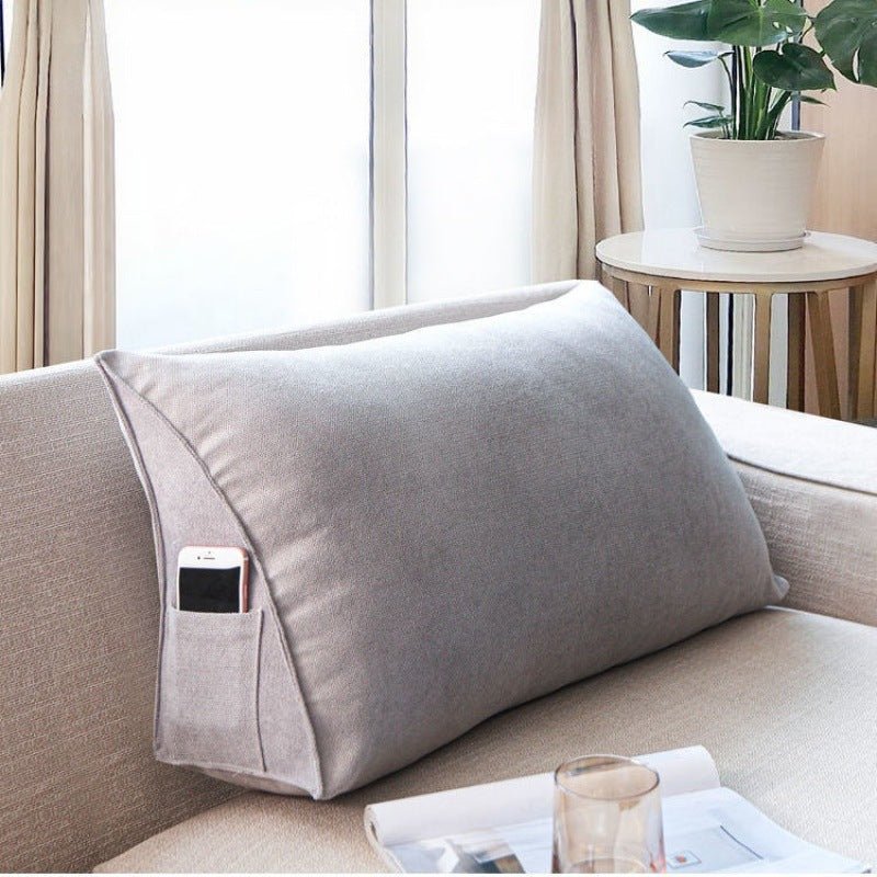 Fashion Personality Triangle Long Waist Cushion Tatami - Hearth & Lume