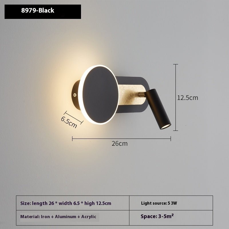 Bedroom Ambience Light Bedside Reading Wall Lamp - Hearth & Lume