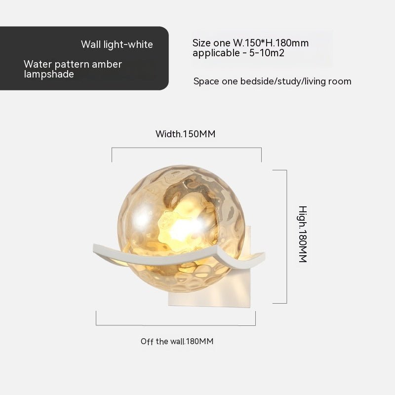 Simple Bedroom Bedside European Wall Lamp - Hearth & Lume