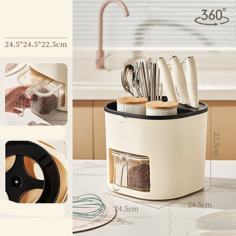 Kitchen Storage Multifunctional Large - capacity Cutlery Storage Holder - Hearth & Lume
