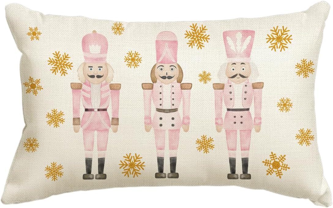 Christmas Simple Linen Pillow Cover Home Sofa Decoration - Hearth & Lume