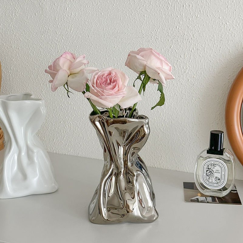 Simple Cream Style Vase Decoration Home Decoration - Hearth & Lume