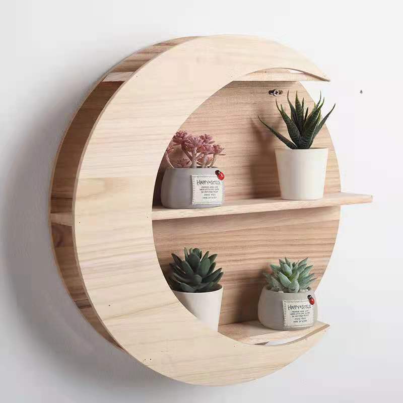 Wooden Wall Shelf Wall - mounted - Hearth & Lume