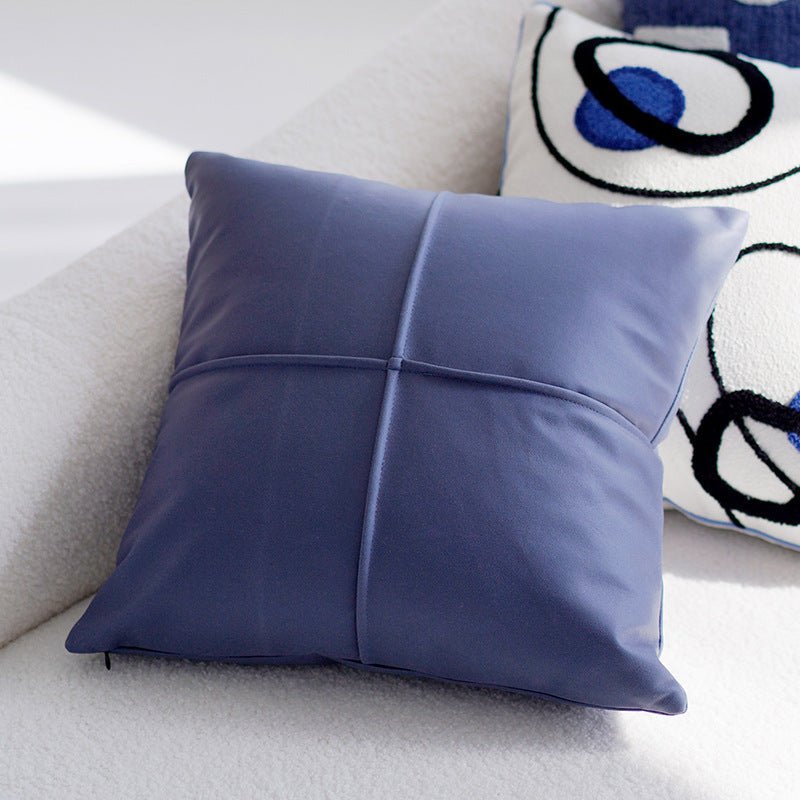Original Simplicity Modern Blue Advanced Light Luxury Sofa Living Room Pillow Cover - Hearth & Lume