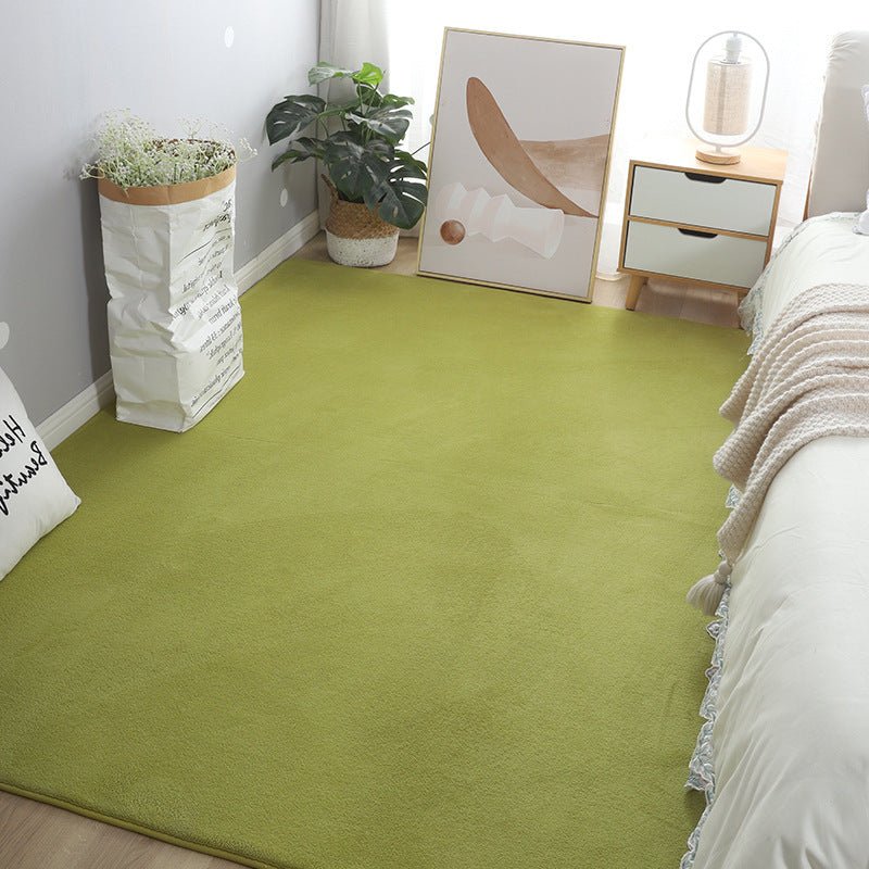 Short Wool Carpet Bedroom Bedside Blanket Floor Mat Mattress Children Crawling Floor Mat - Hearth & Lume