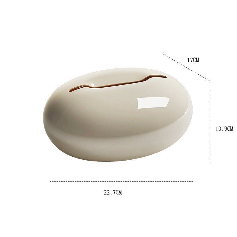 Creative Desktop Tissue Box Home High - end Entry Lux Artistic Advanced Sense - Hearth & Lume