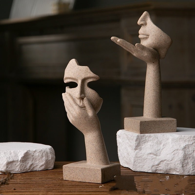 Office Living Room Sculptured Ornaments - Hearth & Lume