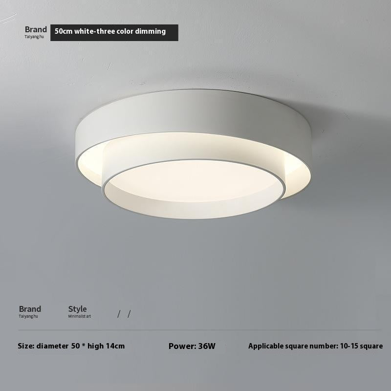 Led Ceiling Lamp Minimalist Creative Bedroom Light - Hearth & Lume
