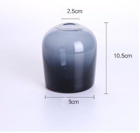 Simple Vase Creative Glass Living Room Dining Table Home Vase Vase - Hearth & Lume
