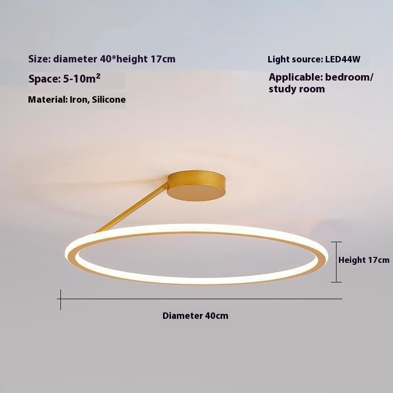 Simple Modern Led Ceiling Light Room Round Lighting - Hearth & Lume