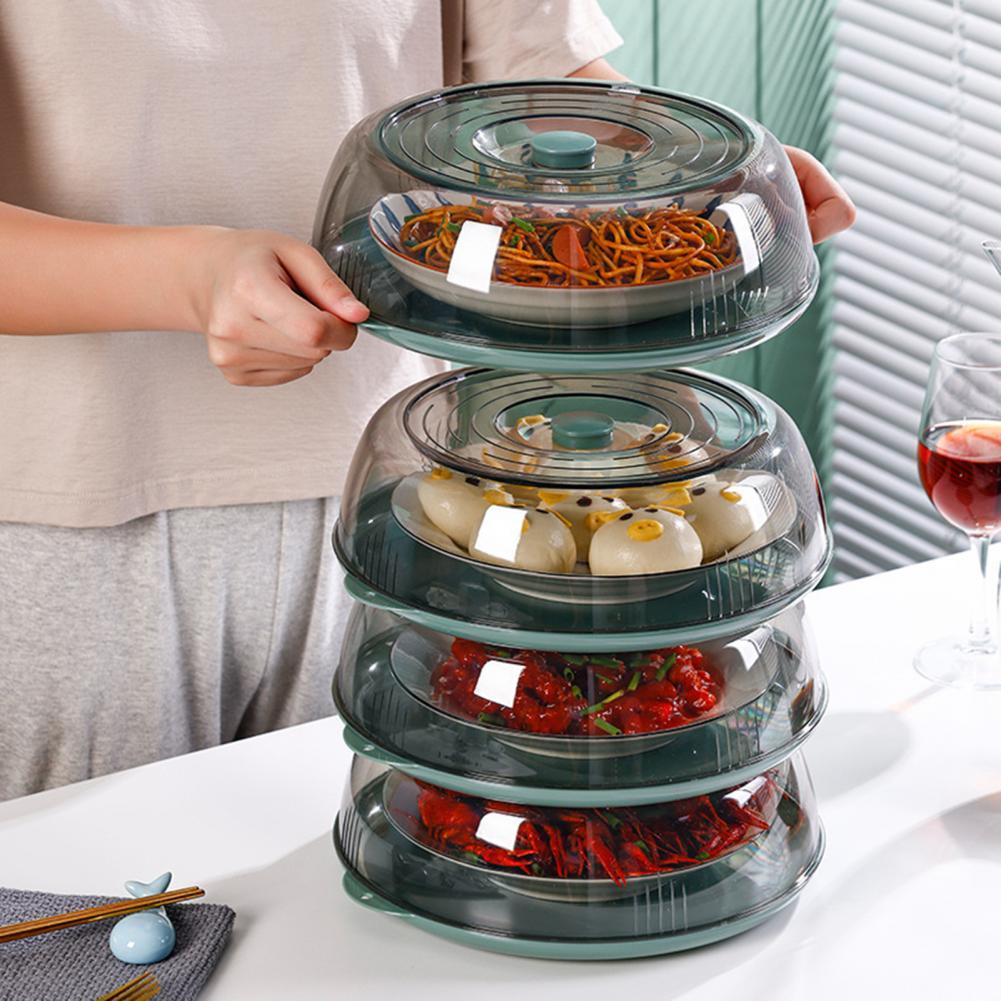 Food Splatter Lid Keep Food Dustproof Protector Heat Seal Kitchen Utensils Cooking Tools - Hearth & Lume