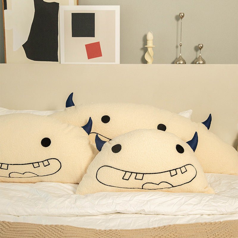 Cartoon Bedside Horn Cushion Bay Window Sofa Pillow - Hearth & Lume
