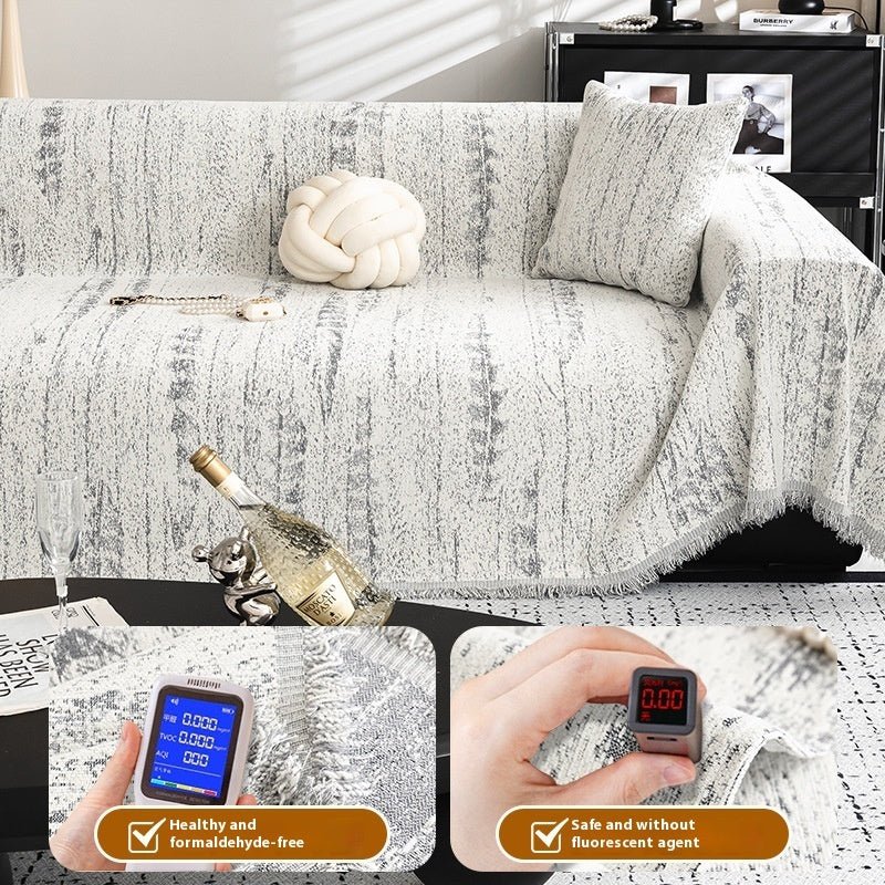 One - piece Non - slip Sofa Cover For Living Room - Hearth & Lume