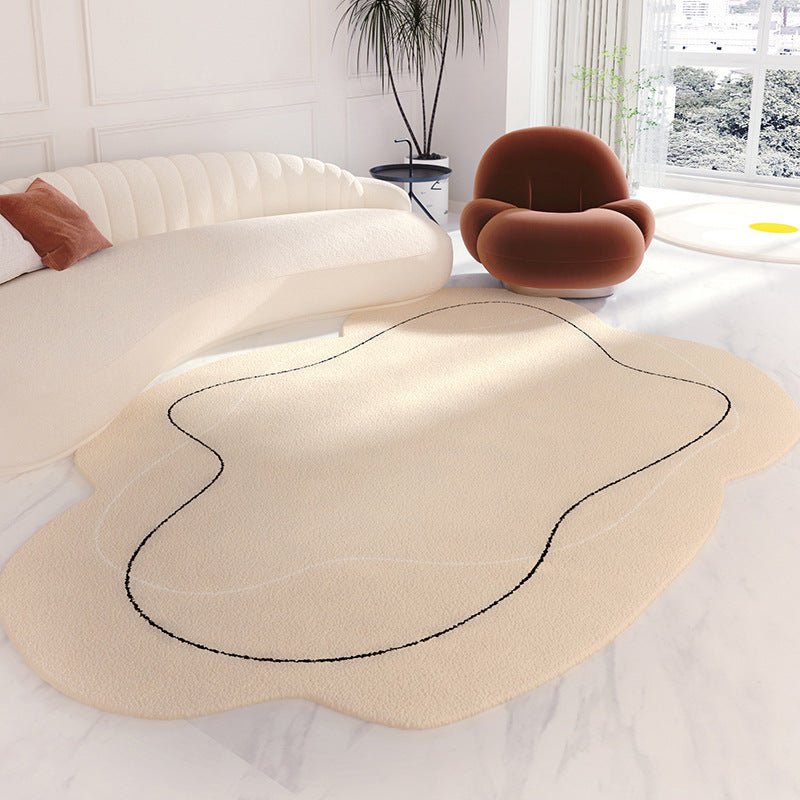Cream Style Bedroom Balcony Carpet - Hearth & Lume