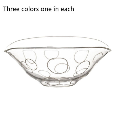 Polka Dot Applique Dessert Salad Bowl Home - Hearth & Lume