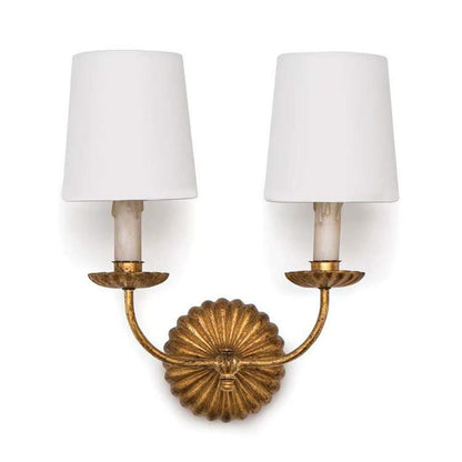American Retro Wall Lamp Gold Foil - Hearth & Lume