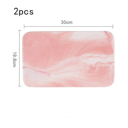 Nordic Simple Marbled Ceramic Tray - Hearth & Lume