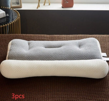 Anti - traction Soybean Fiber Pillow Neck Protection Pillow Simple Health Comfort - Hearth & Lume
