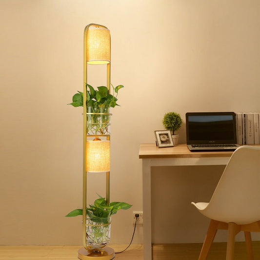 Vertical Plant Hydroponic Decoration Warm Floor Lamp - Hearth & Lume