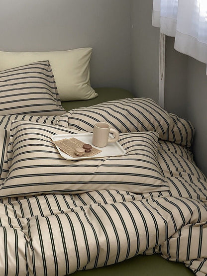 Double Bed Fitted Sheet Bedding Set - Hearth & Lume