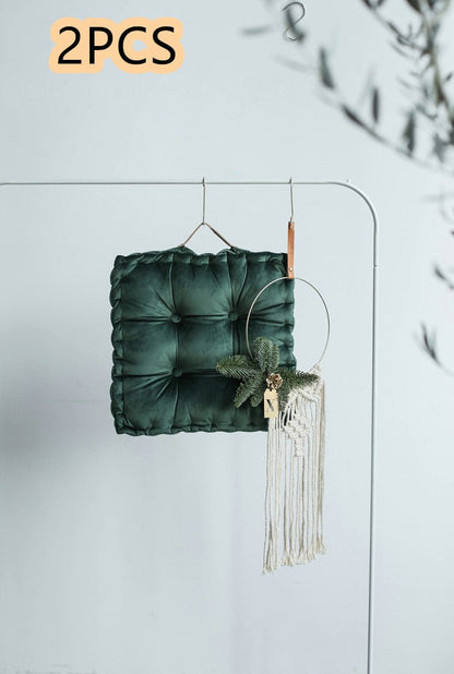 Simple Velvet Sofa Cushion Thickened Pillow - Hearth & Lume