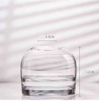 Simple Vase Creative Glass Living Room Dining Table Home Vase Vase - Hearth & Lume