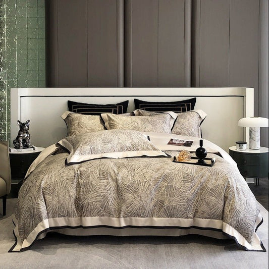 Cotton Long - staple Cotton Four - piece Set Digital Printing Bedding - Hearth & Lume