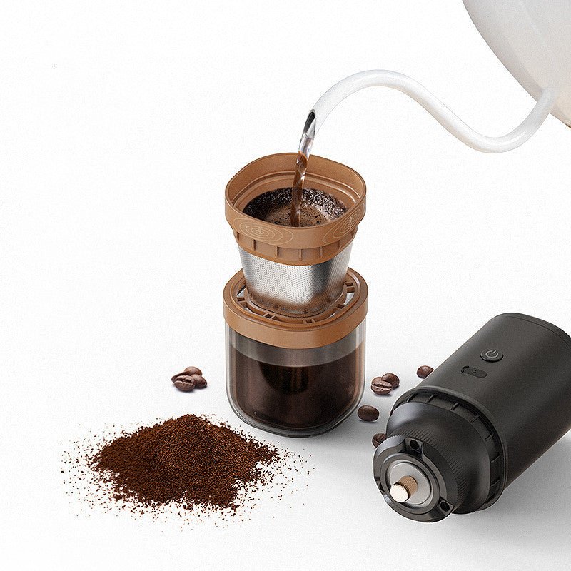 Portable Outdoor Grinding And Brewing Integrated Coffee Machine - Hearth & Lume